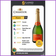 ♂ ♨ ☂ Chamdor Sparkling Peach 750 ml