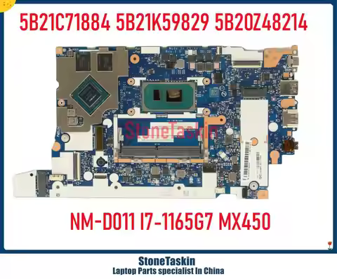 StoneTaskin 5B21C71884 5B21K59829 5B20Z48214 For Lenovo Thinkpad E14 Gen 2 Motherboard I5-11th I7-11