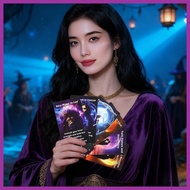 Oracle Deck with Meaning Spiritual Portable Moon Divination Cards Tarot Deck for Emotional Explorati