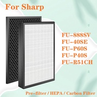 For Sharp air purifier FU-888SV FU-40SE FU-P60S FU-P40S FU-R51CH , FZ-40SEF FZ-P60SEF FZ-P40SF Repla