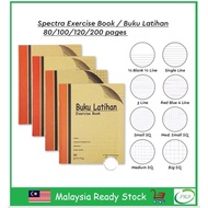 Kraft Exercise Book F5 Size 10 books 80pgs Buku Latihan Buku Tulis Pendek Sekolah 练习簿
