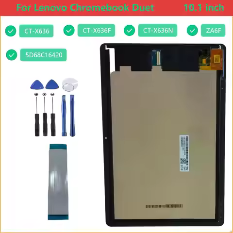 Ori For Lenovo Chromebook Duet 10.1'' CT-X636 CT-X636F CT-X636N X636 X636N X636F LCD Display Touch S