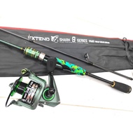 COMBO EXTEND SHARK 9 SERIES COMBO SET BAITCAST /  EXTEND SHARK 9 SERIES SPINING COMBO 27318183