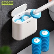 ECOCO Refill Head Disposable Toilet Brush - Easy to use Hygienic, Fragrant Toilet Refill Cleaning Br