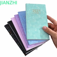 JIANZPH A6 Planner Notebook, Portable Lined Pages 2027 Planner,  2027 Multicolor Weekly Planner Offi