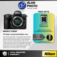 Badan kamera tanpa cermin Nikon Z9 | Waranti Nikon singapura