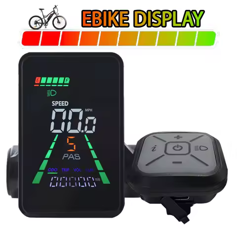 L5【UART2】EBike Display Screen Meter Fatbike Computer Speed Control Panel Speedometer for Bike Access
