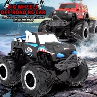 Mainan Anak Mobil Remote Control Remot Kontrol Jeep Jip Amfibi Amphibious Waterproof Tahan Air Stunt
