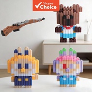 Kids Interlocking Building Blocks, 4 Different Shapes, Educational & Stress Relief Toy, Perfect Gift