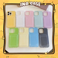 Iphone Case Transparent Card Holder Mixed Colors 16promax/ 16pro/ 16plus/ 16/ 15promax/ 15pro/ 15/ 1