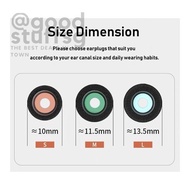 [SG FREE ] 3 Pairs Memory Foam Earbud Tips For Sony WF-1000XM5 WF-1000XM4 WF-1000XM3 Noise Reducing 