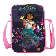 TB2 Disney Encanto Cartoon Kids Shoulder Bag Pink Student Zipper Cute Coin Purse Printing Sling Bag 