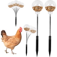Chicken Peck Toy 2 Pack, Treat Dispensing Slow Feeder Ball for Hens |Coop Enrichment Toy, Boredom Bu