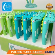 T-rex dinosaur character gel pen Rubber Pen Motif AT-001