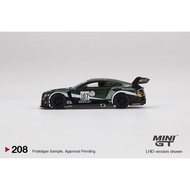 MINI GT 1/64 Bentley Continental GT3 MINIGT 208