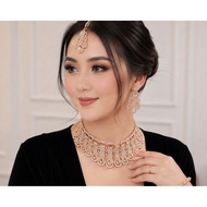 Indian necklace set Indian choker necklace/ Indian bridal choker/ Indian accessories/ Indian jewelry