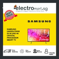 SAMSUNG UA85DU7000K 55 IN UHD 4K CRYSTAL  PROCESSOR  SMART TV