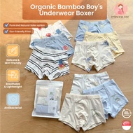 SG - Organic Bamboo Cotton Boys Underwear Boys Boxer Children Underwear Brief Kids Bamboo cotton Box