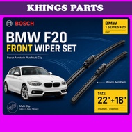 BOSCH Aerotwin Wiper BMW F20 1 Series 2011-Present BMW F20 Wiper 22 18 Windscreen Wiper Set A011S