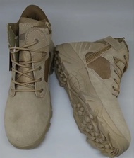 Sepatu Tactical Delta Boots 6 Inch Brown - Army Delta Cordura - Army Outdoor Sepatu Tactical Delta
