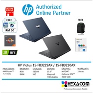 HP Victus 15-fb3229AX/ 15-fb3230AX Gaming Laptop ( R7-7445HS, 8GB, 512GB SSD, RTX3050 6GB, W11)