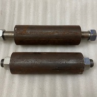 Neck tube, 2 30205 tapered bearings and 1 25mm shaft, 25cm and 29cm long shaft used to make porridge