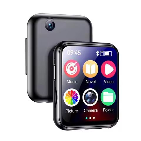 Newest BENJIE R1 Camera Bluetooth MP3 Player With Camera Speaker HiFi Music Player Walkman Support V