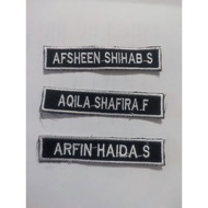 Custom Computer Embroidery Name Bet PIXEL 01 952 Size 1.8x8.5cm Neat Stitching Premium Quality Embro