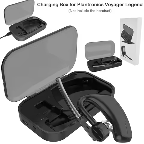 Headphone Charging Case For Plantronics Voyager Legend Universal Earphones Charge Case Bluetooth Hea