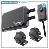 Kaedear Waterproof Motorcycle Dash Cam - 2MP, HDR, GPS, 150° Angle, Parking Monitoring & Shock Detec