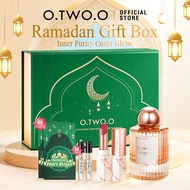 【Ramadan Exclusive 】O.TWO.O Ramadan Gift Box Set Ice-Film Mirror Lipstick + Libre Blossom Perfume 50
