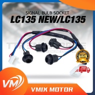 YAMAHA LC135-NEW / LC135 SIGNAL BULB SOCKET R/L (2PCS/SET) FRONT DEPAN SIGNAL SOCKET WIRE WIRING LC1