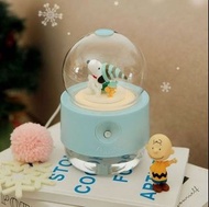 韓國  SNOOPY 史努比 加濕器 音樂盒 夜燈 檯燈 小夜燈 Peanuts 10X10