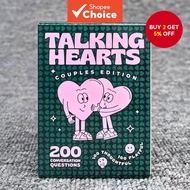 Talking Hearts Conversation Cards - A Couples Card Game for Date Nights and Travel Adventures