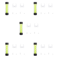 5pcs 200mm Water Cooling PC Water Tank Computer Water Cooling Tank with G1/4 Thread for PC Computer 