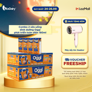 Combo 2 Sữa uống dinh dưỡng Oggi Phát triển toàn diện 180ml - VitaDairy