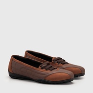 Adorable Projects - Dwany Flat Shoes Brown - Shoes Wanita