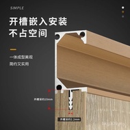 Invisible Door Handle Furniture Cabinet Oxidation Handle Aluminum Alloy Handle Supply Modern Simple 