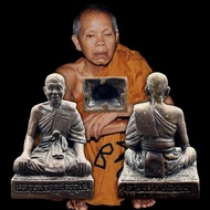 [活财神/百万守护] 佛历2542 龙婆坤 迷你供奉型金身 | LP Koon Mini Bucha Luang Phor Khoon B.E.2542