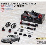 BC Racing V1 Series High Low Soft Hard Adjustable Absorber for Benz E-Class Sedan W211 03-09