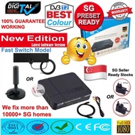 [Local Seller][Ready Stock] New Edition K8 DVB-T / T2 Set Top TV Box SG Bundle [Original]