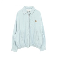 【二手】Miu Miu 女士條紋Logo外套，二手