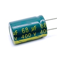 3-5PCS 400V68UF Aluminum Electrolytic Capacitor Low Esr/impedance High Frequency Size 16*25 68uf400v