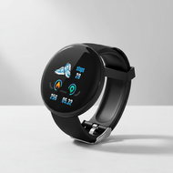D18 Waterproof Smartwatch Bluetooth Fitness Tracker Round Dial for Men PK X8 FD68 HW16 W37