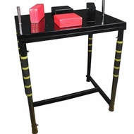 Heavy Duty Steel Frame Arm Wrestling Table Includes Pulley Coach Arm Wrestling Battle Table PU Leath