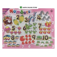 24 PIECES JIGSAW PUZZLE : NUMBERS