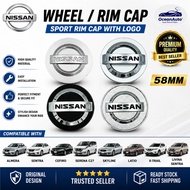 Nissan ( Almera Sentra Cefiro Serena C27  Skyline Latio X-Trail Livina Sentra) Sport Rim cap Wheel C