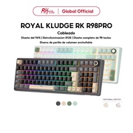 Royal Kludge RK R98Pro Phantom 98 Key RGB Wired With Knob Mechanical Keyboard