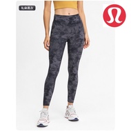 Lululemon new women yoga pants lift hips high waist abdominal running fitness nine-point pants