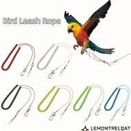 LEMONTRELQAT Parrot Training Leash, Flexible Rope Anti-bite Bird Flying Leash,  3/5m Length Options 
